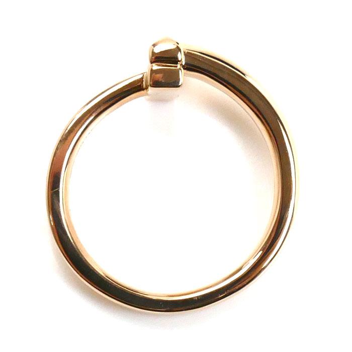 TIFFANY&Co. ティファニー K18PG ピンクゴールド Tワン 9Pダイヤ  