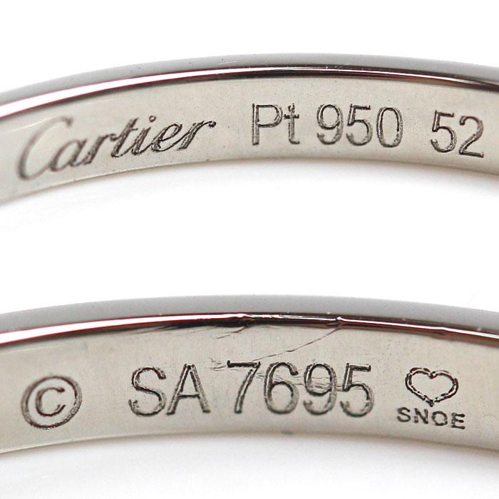 Cartier（カルティエ） Pt950プラチナ ダムール リング・指輪 B4094052