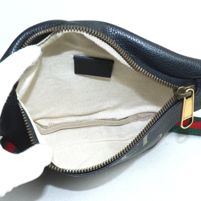 GUCCI（グッチ） シェリーライン ロゴプリント スモール ボディバッグ