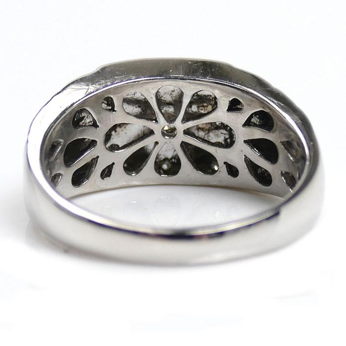 Pt900プラチナ リング・指輪 ダイヤモンド0.25ct 20号 12.5g メンズ 中古_3