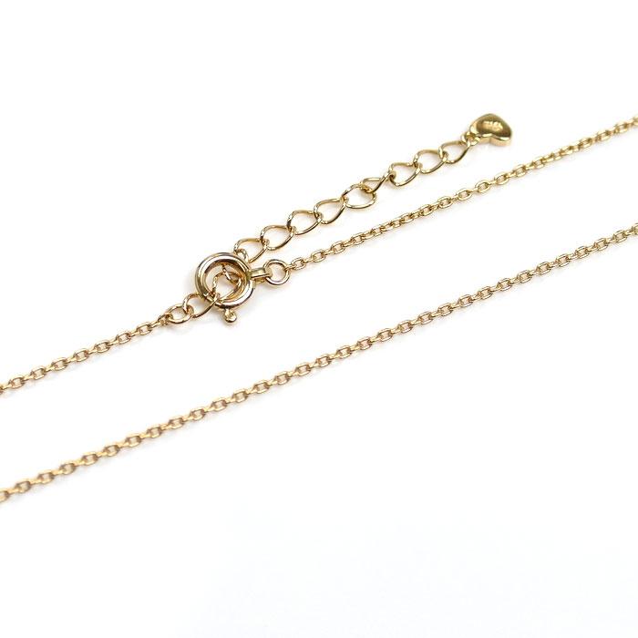 STAR JEWELRY スタージュエリー K18YG ミステリアスハート ネックレス