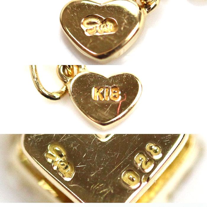 STAR JEWELRY スタージュエリー K18YG ミステリアスハート