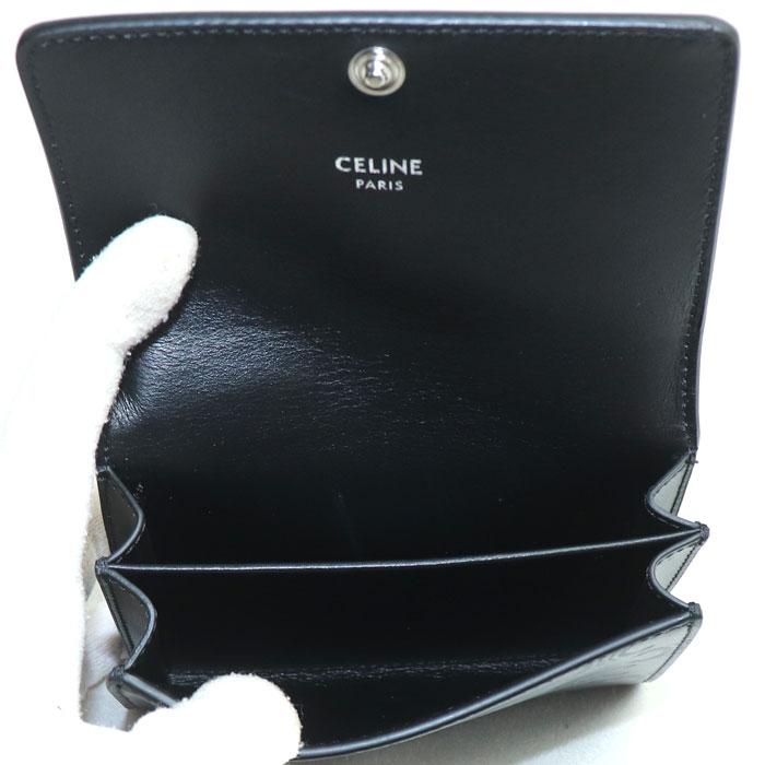 CELINE（セリーヌ） ビジネスカードホルダー トリオンフ エンボス加工