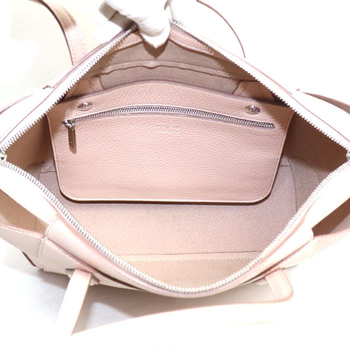 TOD'S トッズ レザー ハンドバッグ ピンク XBWA0SA0200 レディース