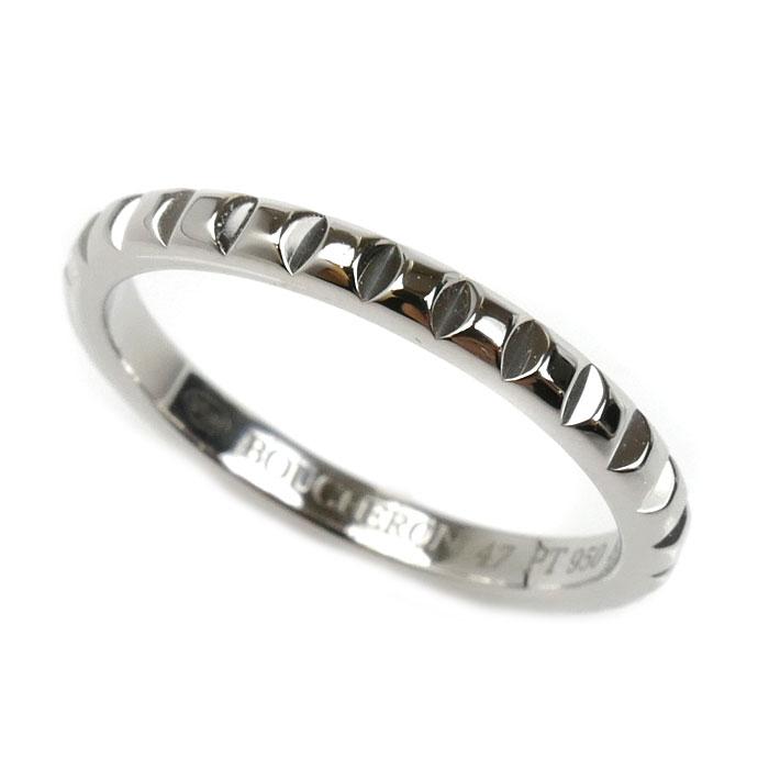 BOUCHERON（ブシュロン） Pt950プラチナ キャトル クルドパリ スモール