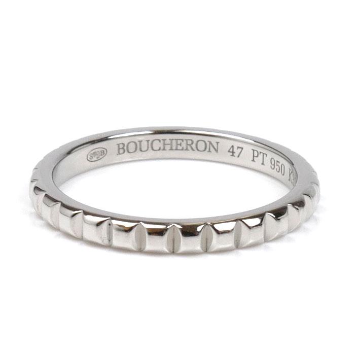 BOUCHERON（ブシュロン） Pt950プラチナ キャトル クルドパリ スモール