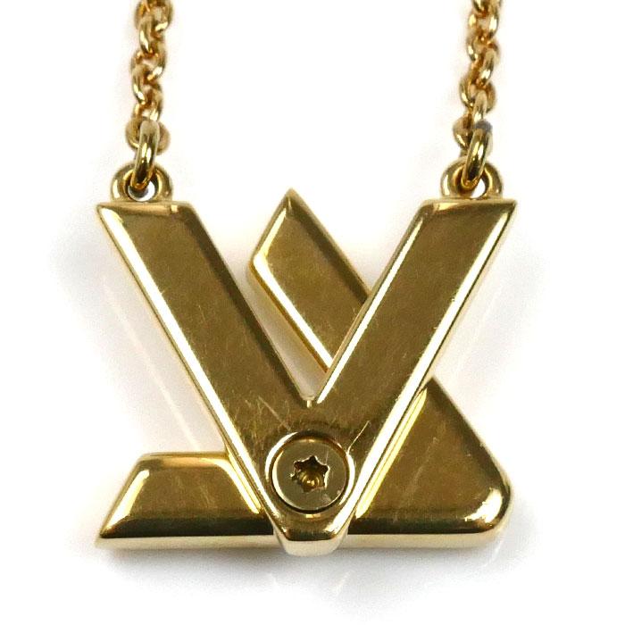 LOUIS VUITTON（ルイ・ヴィトン） LVロゴ GO-14 ネックレス M01729 39