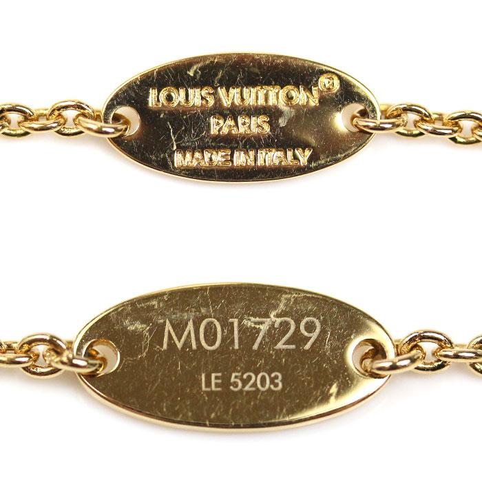 LOUIS VUITTON（ルイ・ヴィトン） LVロゴ GO-14 ネックレス M01729 39
