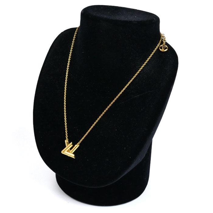 LOUIS VUITTON（ルイ・ヴィトン） LVロゴ GO-14 ネックレス M01729 39