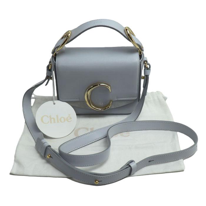 Chloe（クロエ） シー ミニバッグ ショルダーバッグ ライトブルー