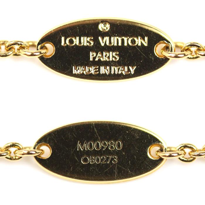 LOUIS VUITTON（ルイ・ヴィトン） メタル モノグラム コリエ・LV