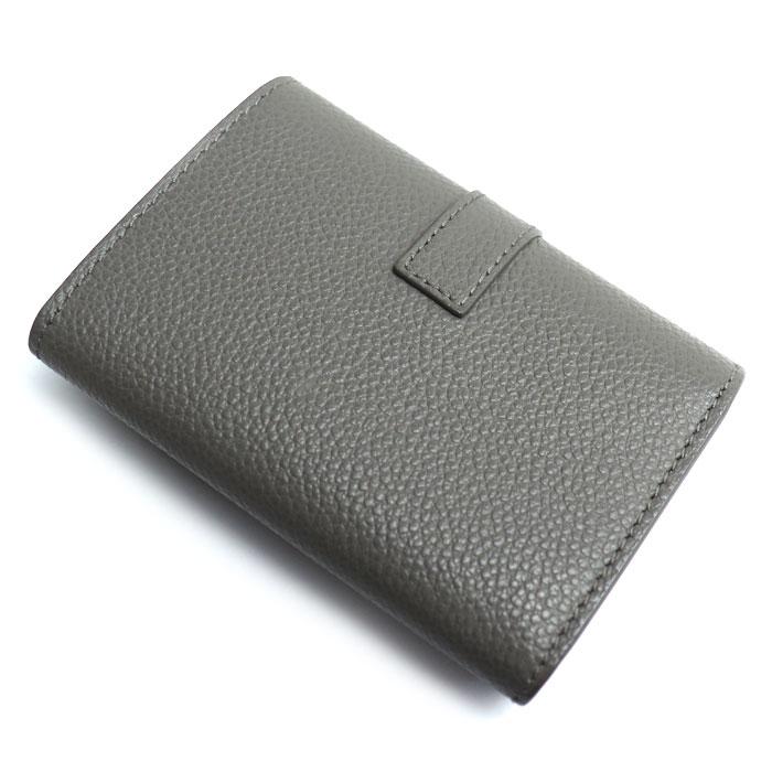SAINT LAURENT サンローラン 6連 YSLロゴ キーケース グレー 613334