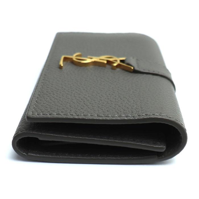 SAINT LAURENT サンローラン 6連 YSLロゴ キーケース グレー 613334