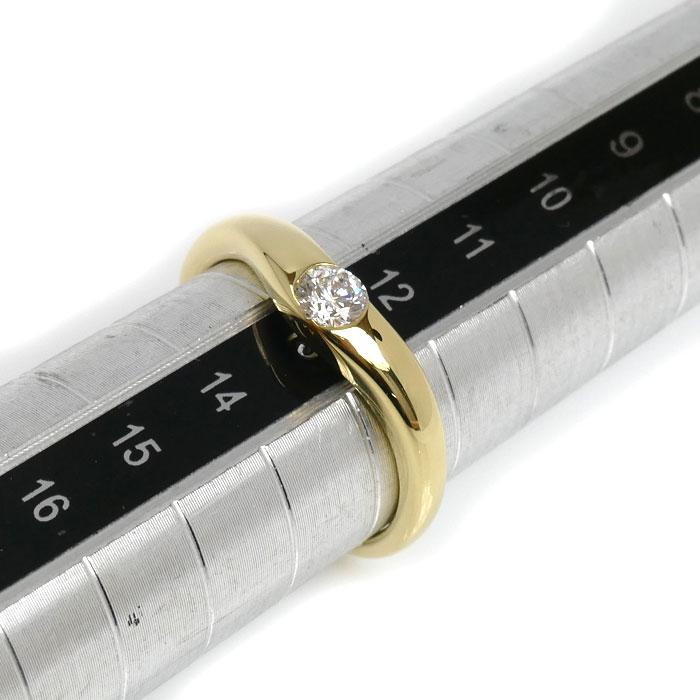 TIFFANY&Co.（ティファニー） K18YG イエローゴールド カーブドバンド