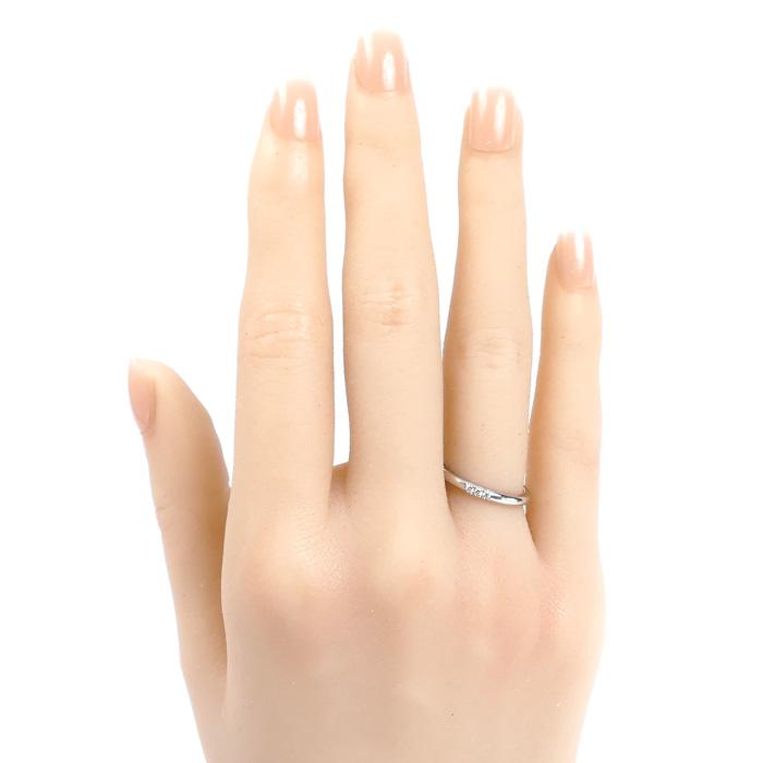TIFFANY&Co.（ティファニー） Pt950プラチナ ウェディングバンド 3P