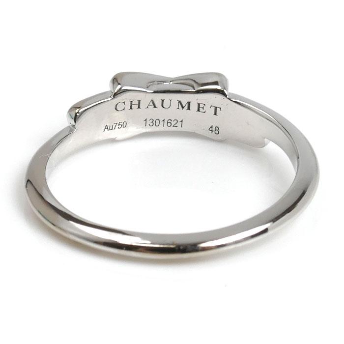 CHAUMET（ショーメ） K18WG ホワイトゴールド ジュ ドゥ リアン リング