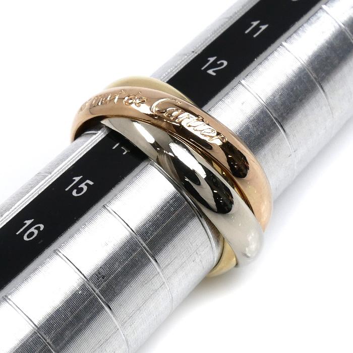 Cartier（カルティエ） K18YG/PG/WG les must deトリニティ リング