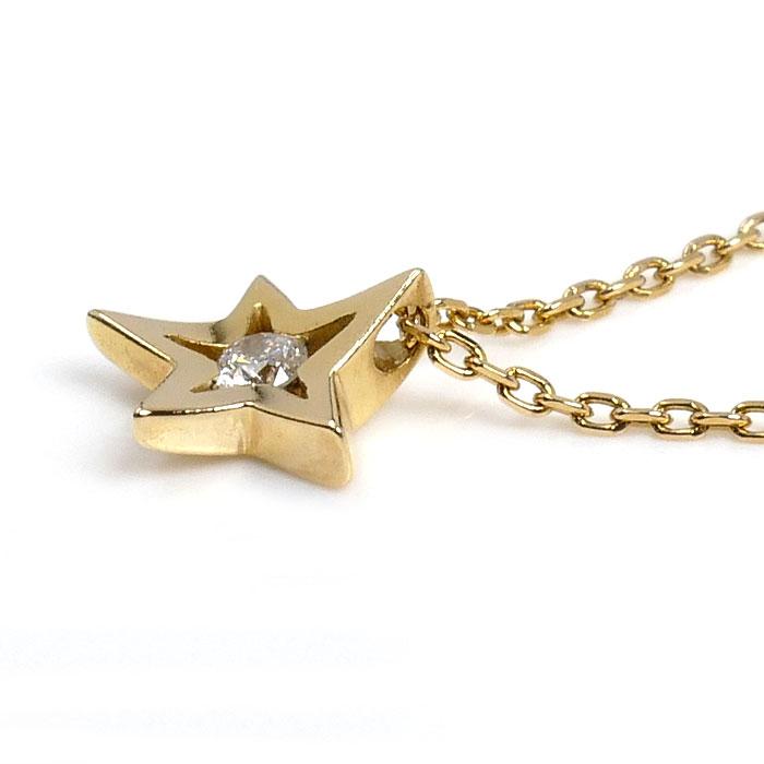 STAR JEWELRY スタージュエリー K18YG イエローゴールド 星 スター