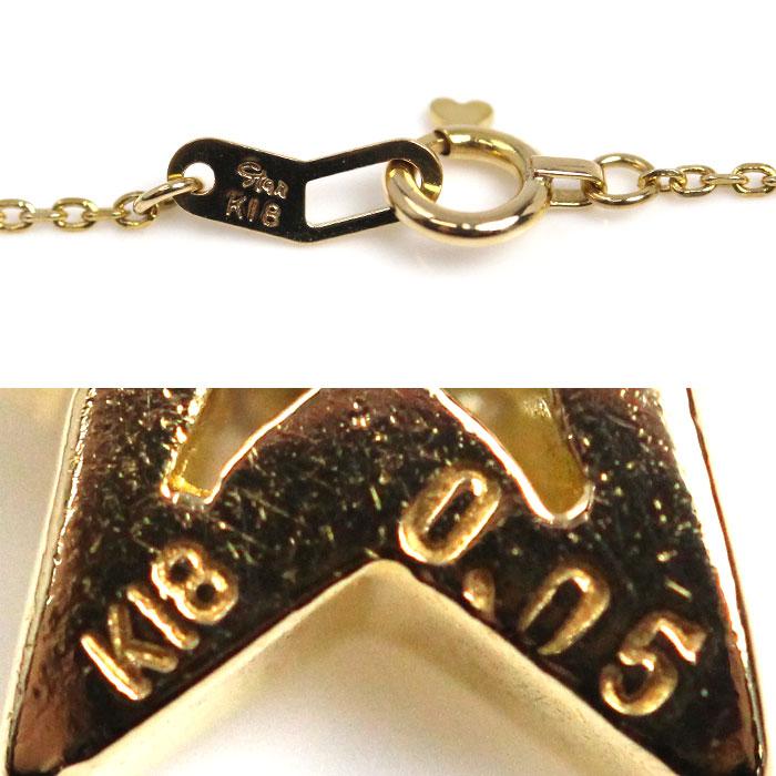 STAR JEWELRY スタージュエリー K18YG イエローゴールド 星 スター