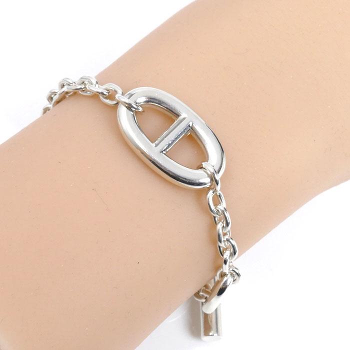 HERMES（エルメス） シルバー925 ファランドール SH ブレスレット 24.1