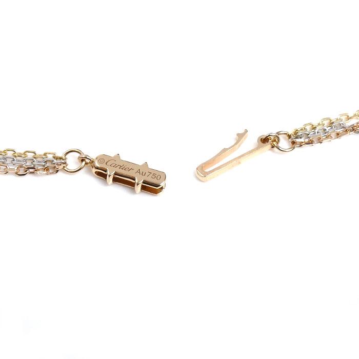 香り楓さま専用　カルティエ　ネックレス　チェーン Cartier（カルティエ） K18YG/PG/WG トリニティ チェーン ネックレス