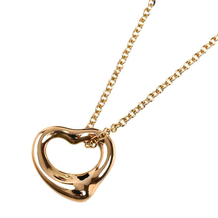 TIFFANY&Co.（ティファニー） K18PG ピンクゴールド オープンハート