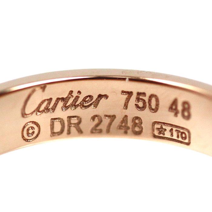 Cartier（カルティエ） K18PG ピンクゴールド ミニラブ リング・指輪 8