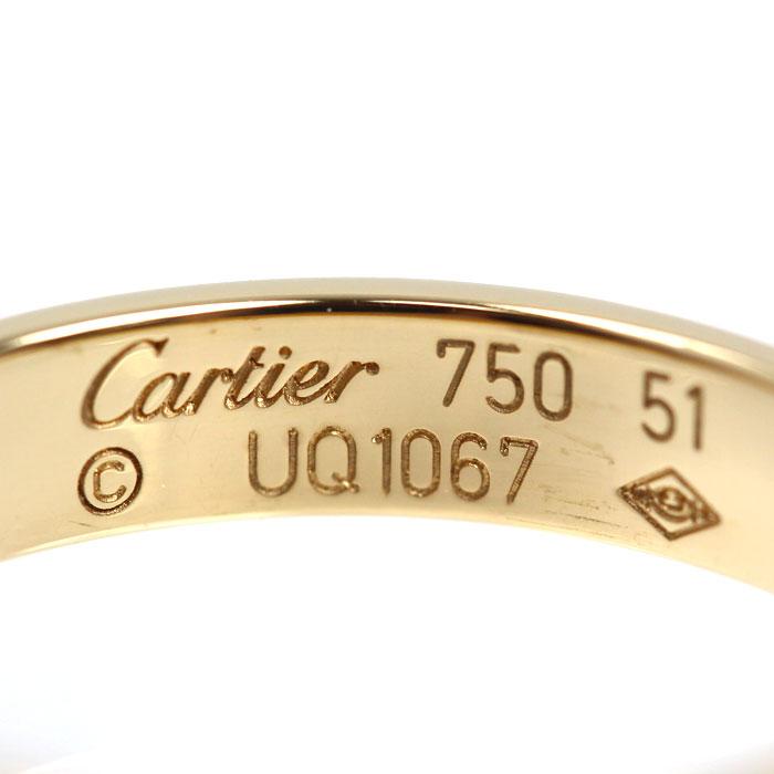 Cartier（カルティエ） K18YG イエローゴールド ミニラブ リング・指輪