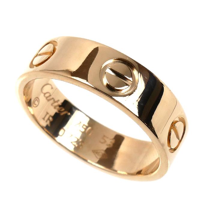 Cartier（カルティエ） K18PG ピンクゴールド ラブリング リング・指輪