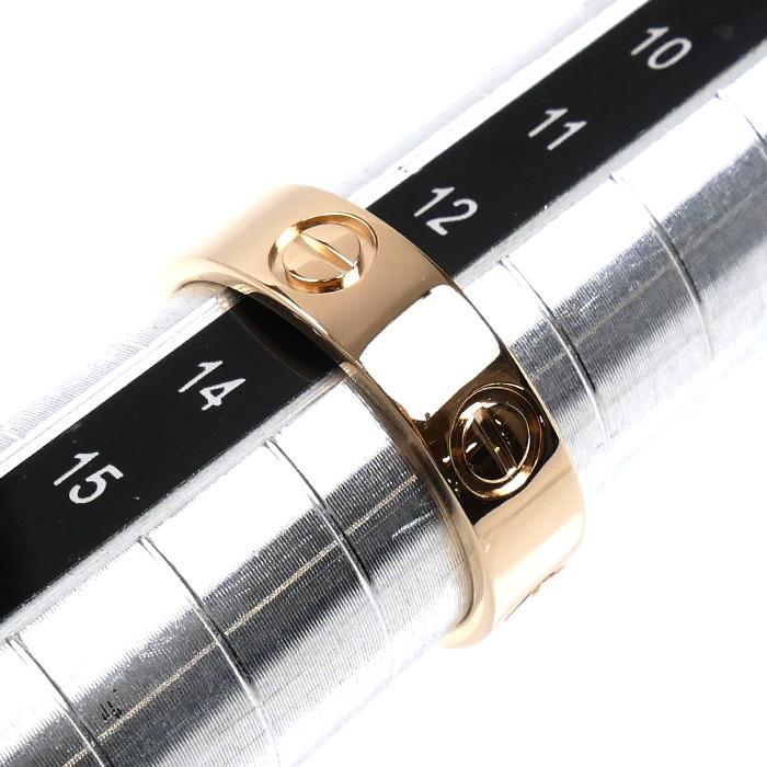 Cartier（カルティエ） K18PG ピンクゴールド ラブリング リング・指輪