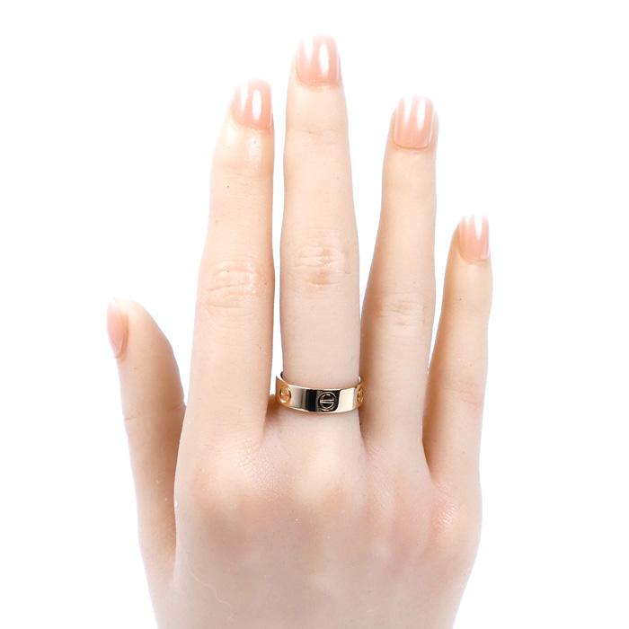 Cartier（カルティエ） K18PG ピンクゴールド ラブリング リング・指輪