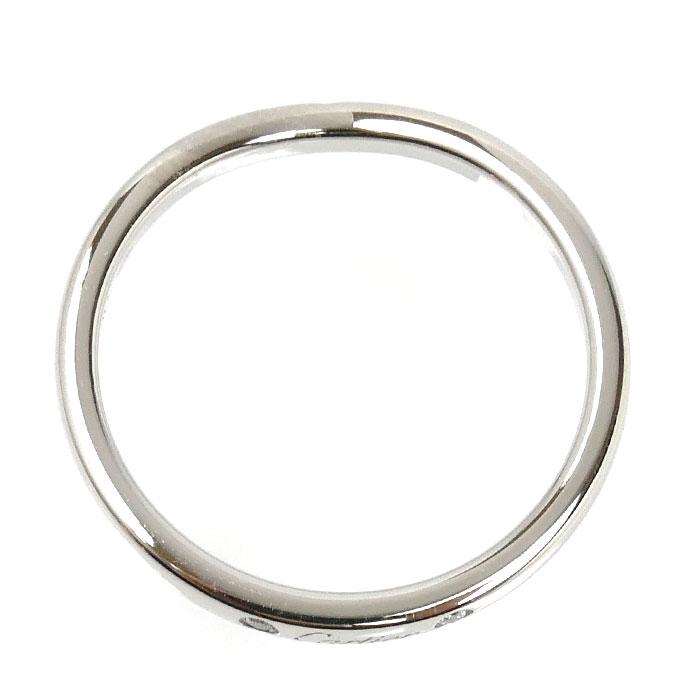 Cartier（カルティエ） Pt950プラチナ バレリーナ カーブ ウェディング 