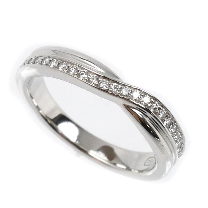 HARRY WINSTON ハリーウィンストン Pt950 トリスト ワンロウ ダイヤ