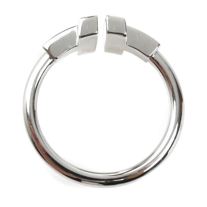 TIFFANY&Co.（ティファニー） K18WG ホワイトゴールド Tワイヤー