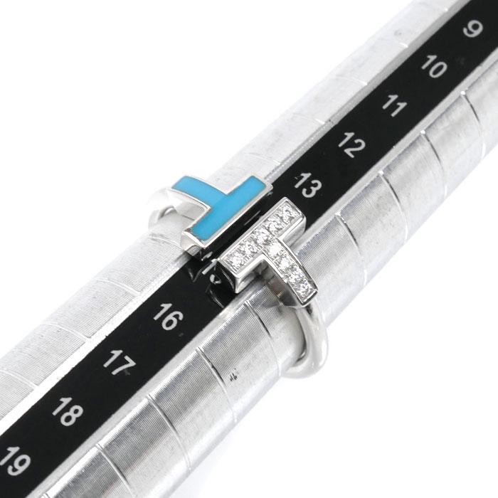 TIFFANY&Co.（ティファニー） K18WG ホワイトゴールド Tワイヤー