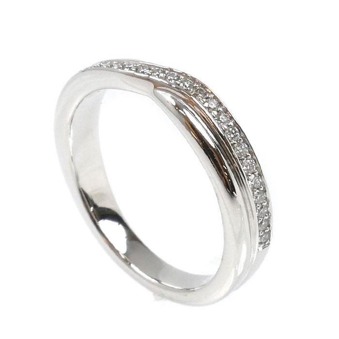 HARRY WINSTON ハリーウィンストン Pt950 トリスト ワンロウ ダイヤ