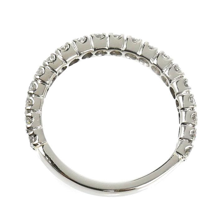 中古美品 Pt900プラチナリング 6g Pt900プラチナ リング・指輪 ダイヤモンド0.39ct 9号 5.0g レディース