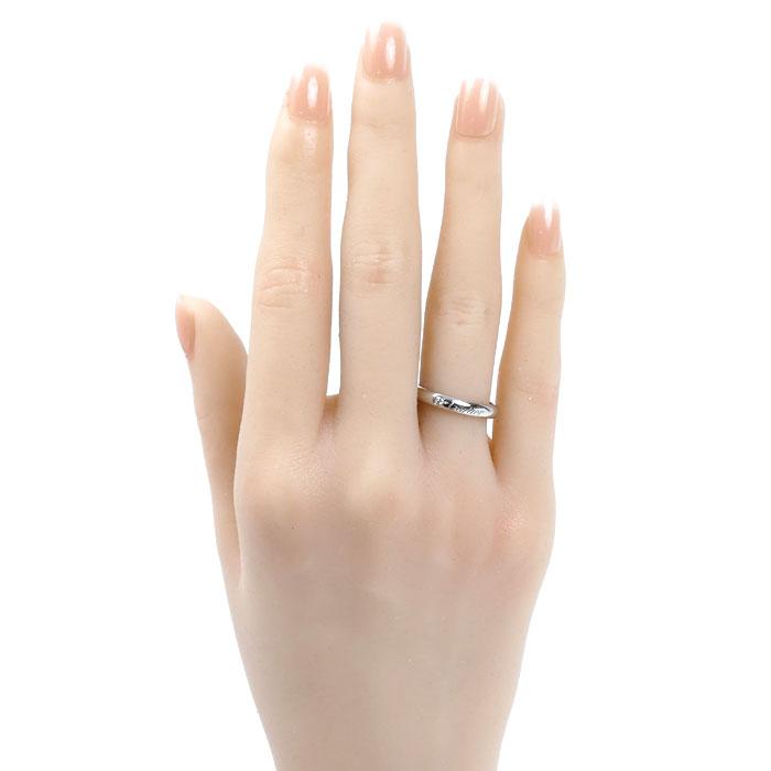 Cartier（カルティエ） Pt950 Cドゥ ウェディング 1Pダイヤ リング