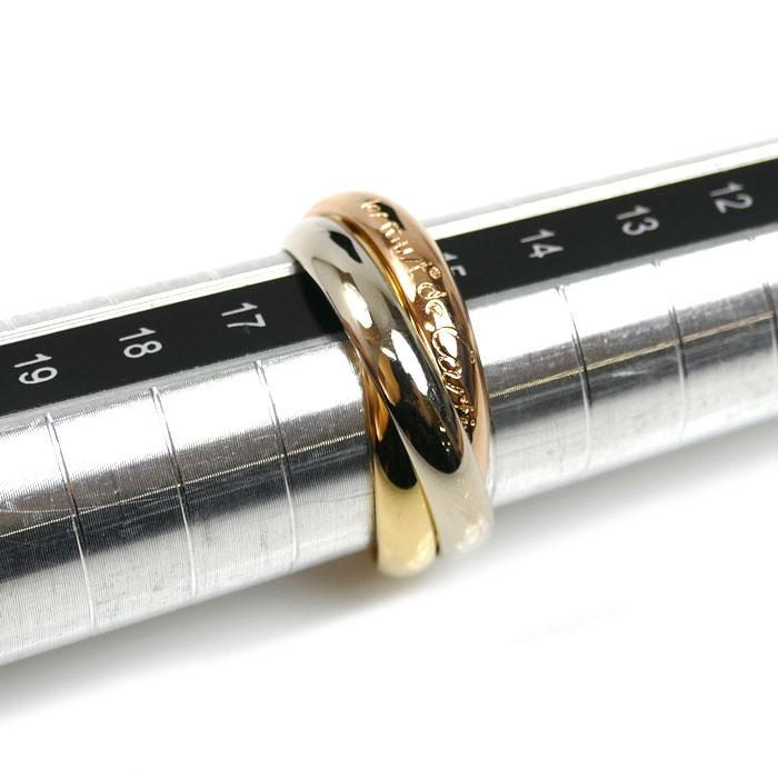 Cartier（カルティエ） K18YG/PG/WG トリニティ les must de cartier