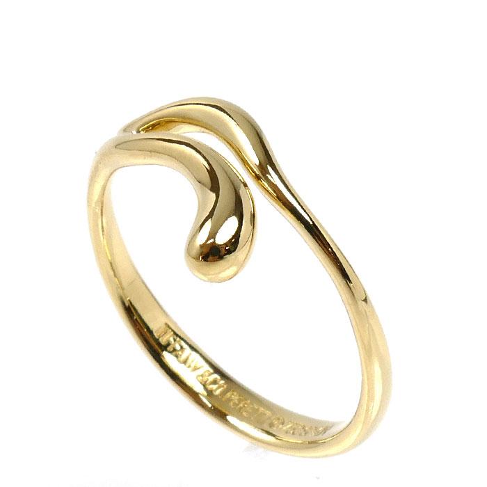 TIFFANY&Co.（ティファニー） K18YG イエローゴールド ティアドロップ