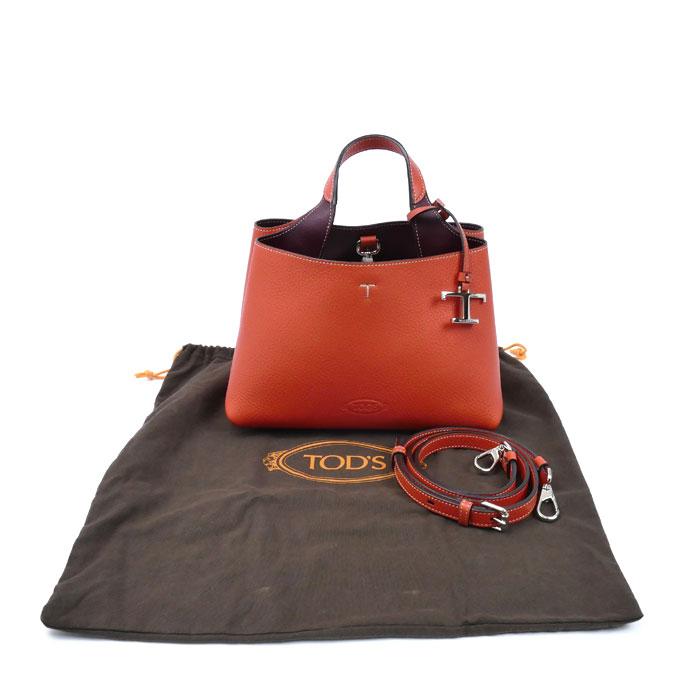 TOD'S トッズ Tタイムレス マイクロ 2Wayショルダーバッグ