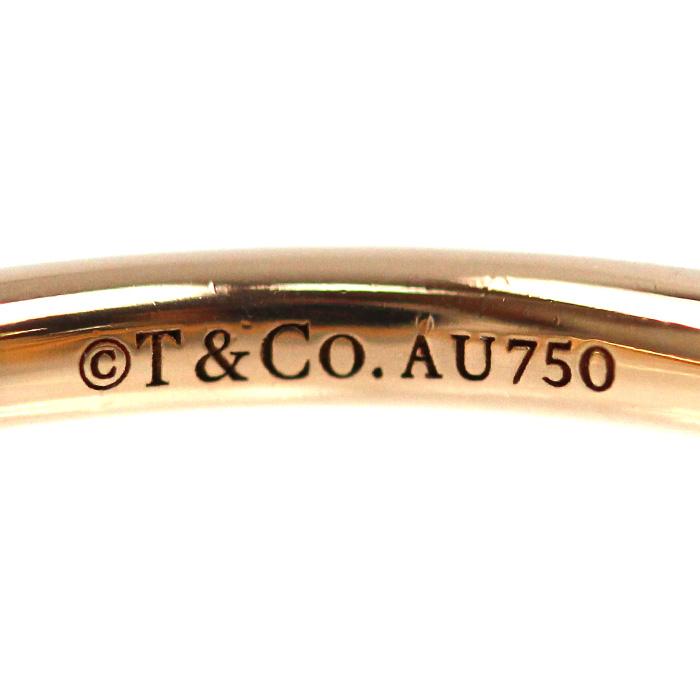 TIFFANY&Co.（ティファニー） K18PG ピンクゴールド Tワイヤー リング