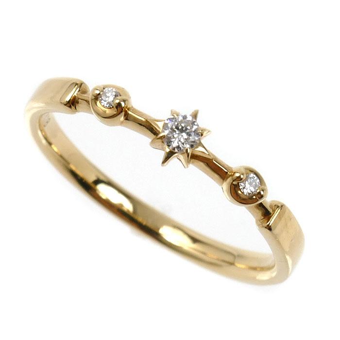 STAR JEWELRY スタージュエリー K18YG イエローゴールド リング