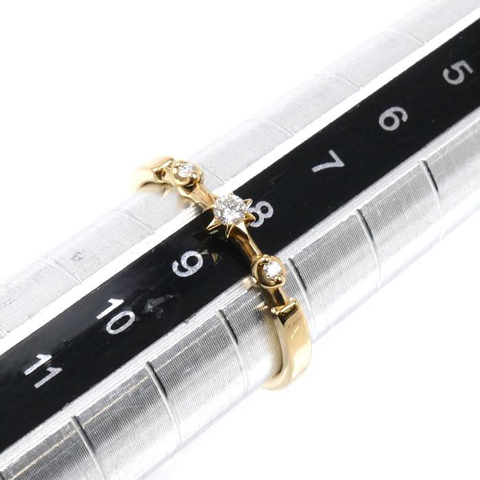 STAR JEWELRY スタージュエリー K18YG イエローゴールド リング