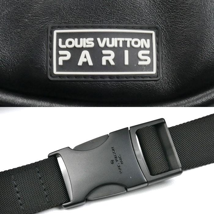 LOUIS VUITTON ルイ・ヴィトン モノグラム ギャラクシー ディスカバリー バムバッグ ボディバッグ ブラック M44444 メンズ 中古 美品_4