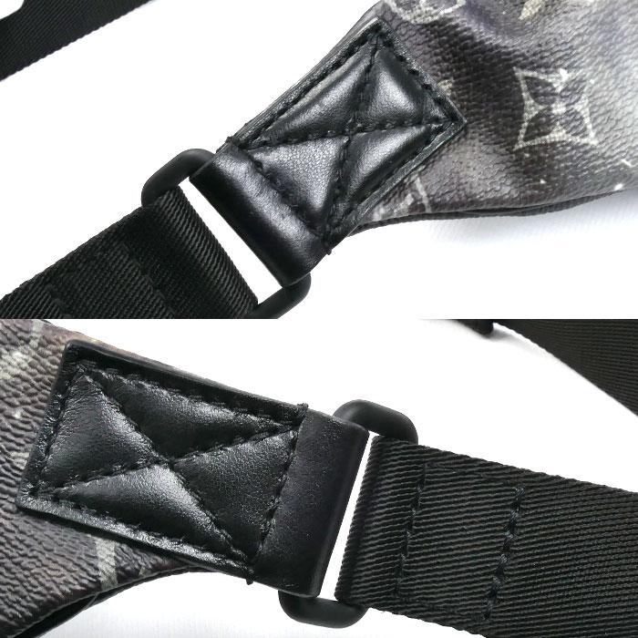 LOUIS VUITTON ルイ・ヴィトン モノグラム ギャラクシー ディスカバリー バムバッグ ボディバッグ ブラック M44444 メンズ 中古 美品_5