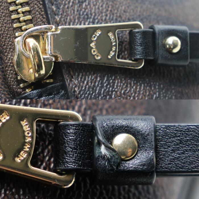 COACH（コーチ） シグネチャー ウェストバッグ ボディバッグ ブラウン