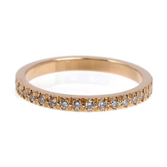 TIFFANY&Co.（ティファニー） K18PG ピンクゴールド ハーフエタニティ