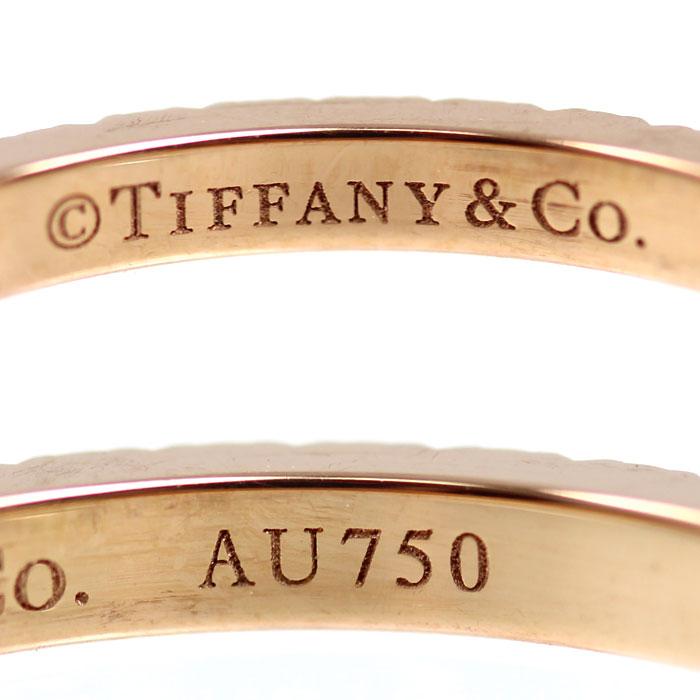ティファニー リング ダイヤ ハーモニー ハーフエタニティ 8号 K18PG TIFFANY&Co.（ティファニー） K18PG ピンクゴールド ハーフエタニティ
