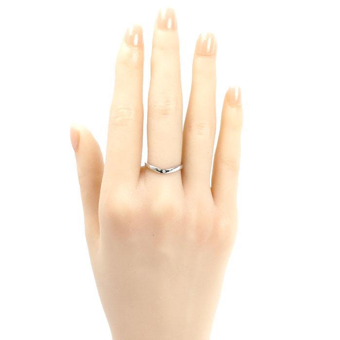 Cartier（カルティエ） Pt950 バレリーナ カーブ ウェデング 3P ダイヤ